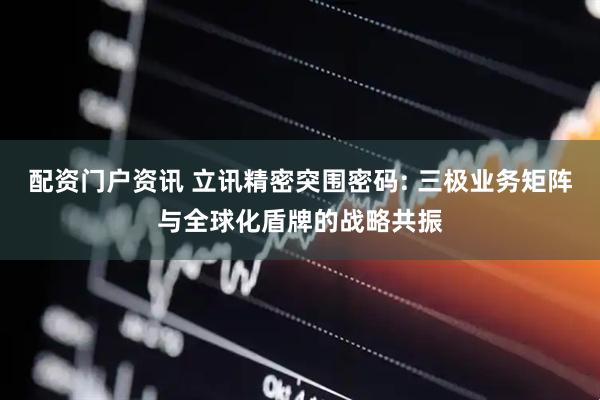 配资门户资讯 立讯精密突围密码: 三极业务矩阵与全球化盾牌的战略共振