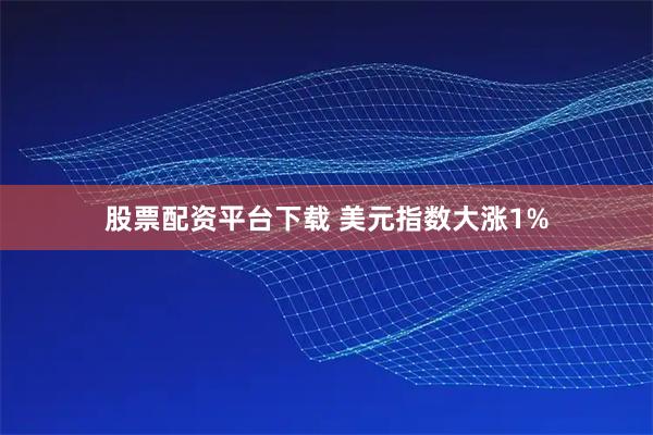 股票配资平台下载 美元指数大涨1%